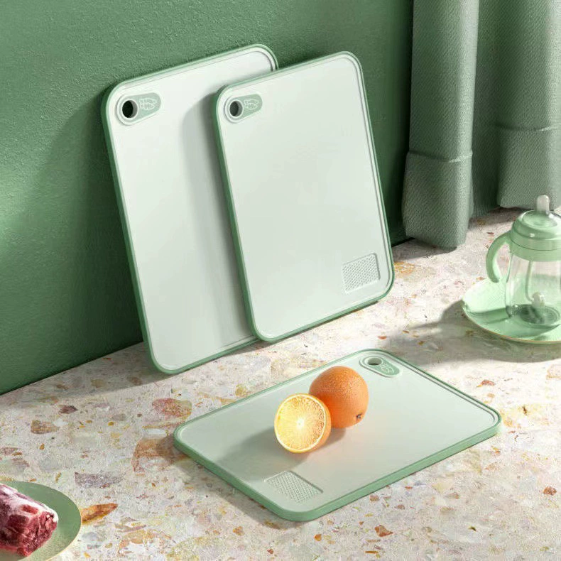 Разделочная доска из пшеничной соломы, бытовая двусторонняя пластиковая разделочная доска для нарезки фруктов и плесенистой рисовой шелухи, разделочная доска для кухонного ножа