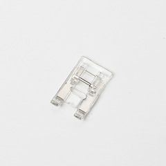 Presser foot, household sewing machine presser foot, transparent presser foot, appliqué presser foot, embroidery, satin stitch, patchwork presser foot