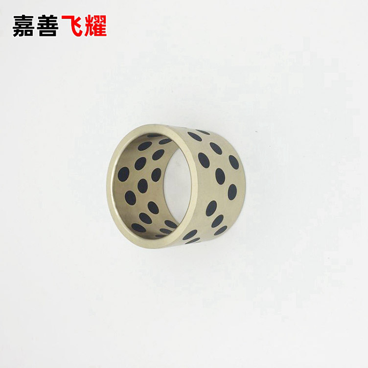 JDB石墨铜套铜衬套 自润滑轴套耐磨导套 高力黄铜无油衬套代加工