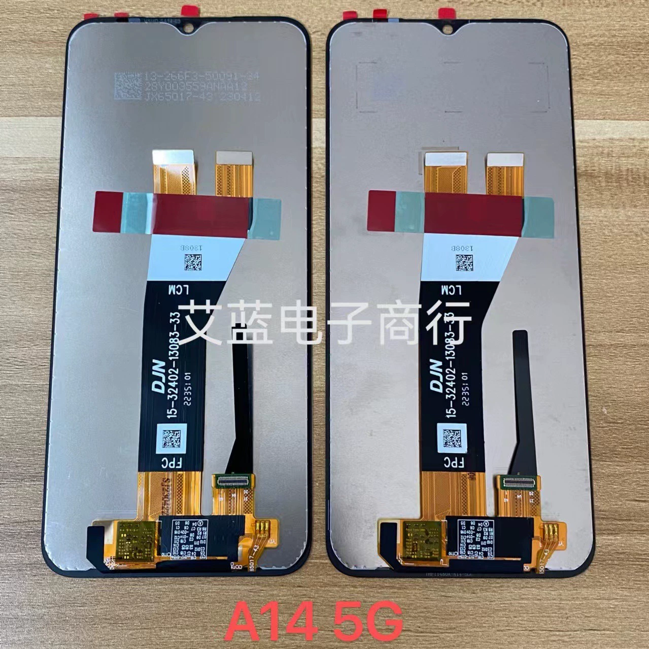 Подходящий для Samsung A12 M127 A02S A13 A23 A14 A04E A11 комплект дисплея внутренний и внешний экран