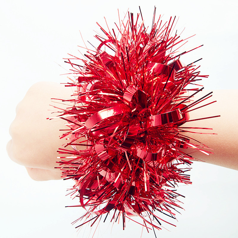 순수한 밝은 빨간색