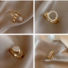 Tide, small design fashionable advanced one size ring, light luxury style, high-quality style, on index finger