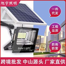 太阳能灯家用户外庭院灯新农村光伏路灯led大功率投光灯超亮防水