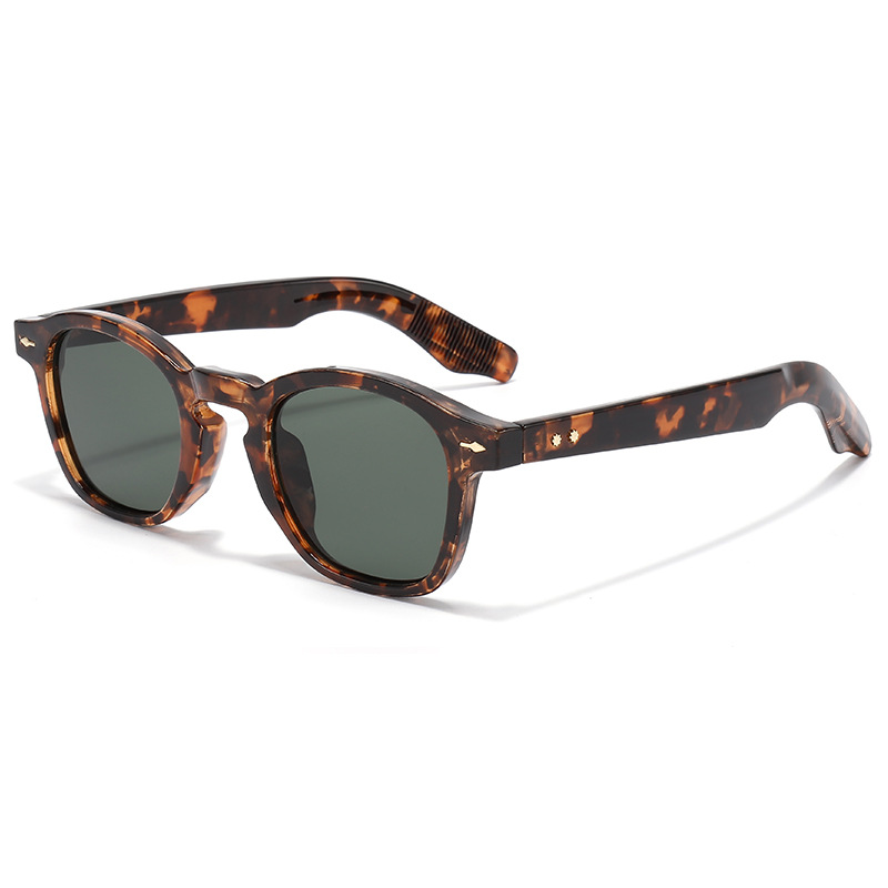 Gafas de sol europeas y americanas con uñas de arroz Gafas transfronterizas para hombres Gafas de sol hermosas de moda para mujeres de alta gama Estilo retro