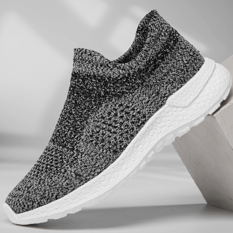 Zapatillas Casuales de Malla Tejida para Hombre Tejido, MD Transpirable para Uso Casual y Deportivo