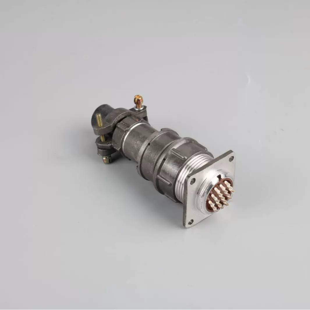 剑插牌航空插头座制俄精密灰色航空连接器2PM系列产品