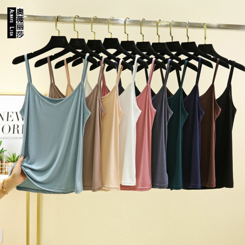 Modest Strapless Tank Top for Women - Summer Thin Version, Nippleless, Base Layer, Large Size, Loose Fit, Fat mm, Outerwear, Slimming Top