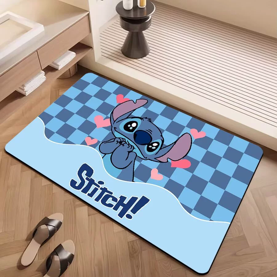 Мультяшный коврик для ванной комнаты для домашнего туалета