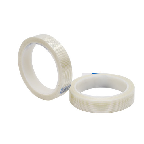Manufacturer Direct Sales High-Strength Mesh Fiberglass Tape Single-Strand Transparent Anti-Tensile Abrasion Packing Fiber Adhesive