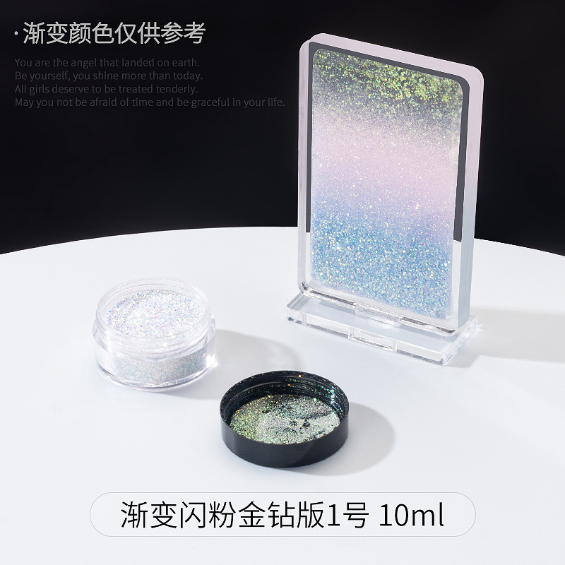 polvo brillante DIY material sequinilla goteo AB molde resina UV aceite Mahjong relleno joyas auriculares ilusión