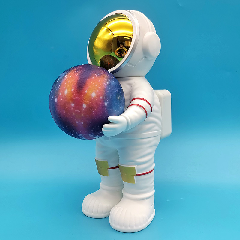 宇宙飛行士無線bluetoothスピーカー星空音響サブウーファ小夜灯テーブルに宇宙飛行士のアイデアプレゼントを飾る|undefined