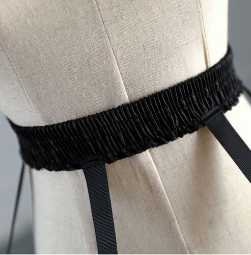 Two steel Lolita birdcage hollow children's skirt support soft fish bone Lolita cosplay violent adjustable petticoat
