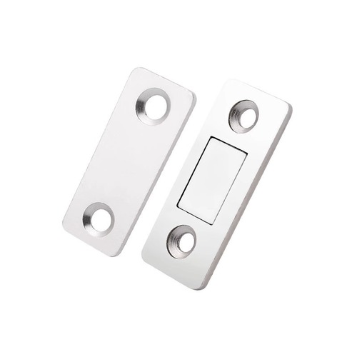 Magnetic Cabinet Door, No-Hole Cabinet Magnet Invisible Drawer Wardrobe Door Ultra-Thin Magnetic Collision Strong Magnetic Door Magnet Kitchen Cabinet Door Magnet