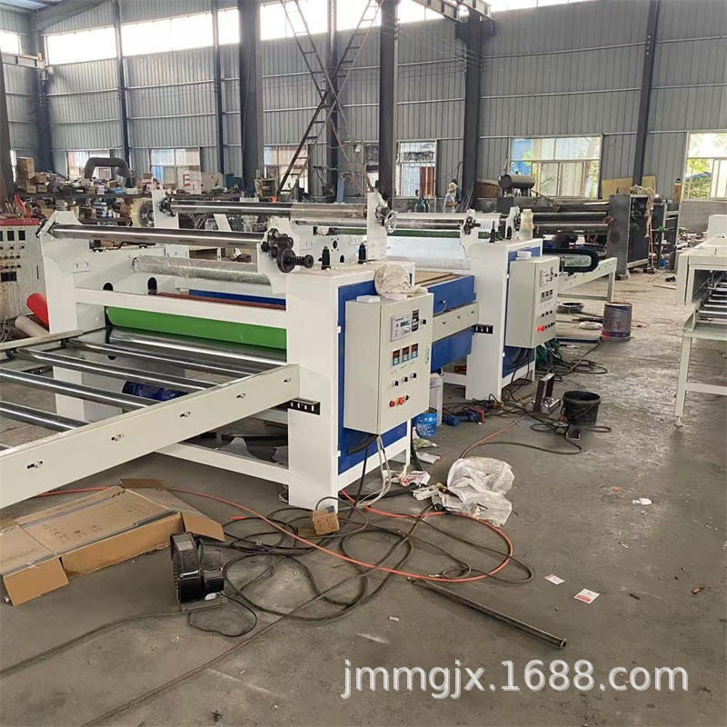 Windproof Quilt Pvc Film Oxford Fabric Laminating Machine Pe Film Pet Film Laminating Machine Aluminum Foil Roll-To-Roll Flat Laminating Machine