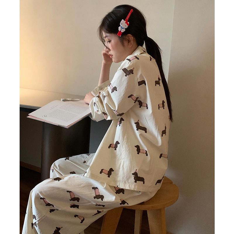 닥스훈트 [긴팔+긴바지+수납가방]