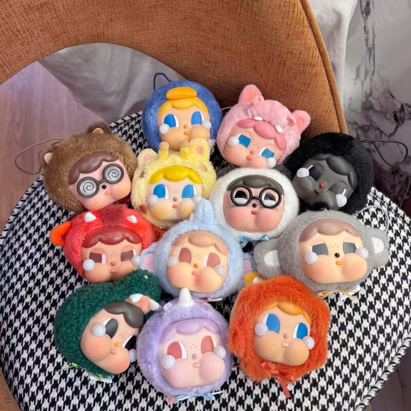 New Third-Generation Animal Party Girl Egg 11+1 Hidden Edition Macaron Pandora Color Keychain Pendant