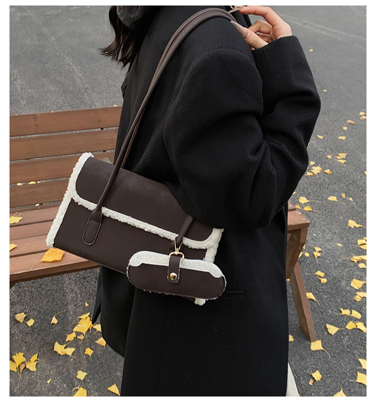 Piccola borsa a tracolla retrò da donna, borsa alla moda_voghion.com