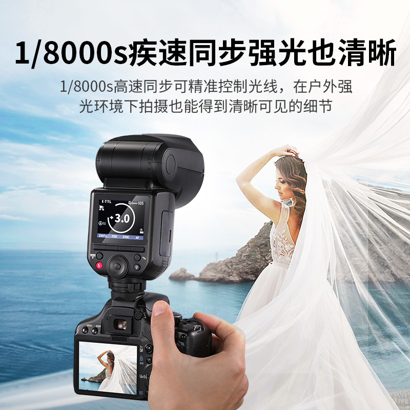 NEEWERニュールz 2proはキヤノンニコン熱靴機トップフラッシュカメラの一眼レフTTL高速を適用します。|undefined