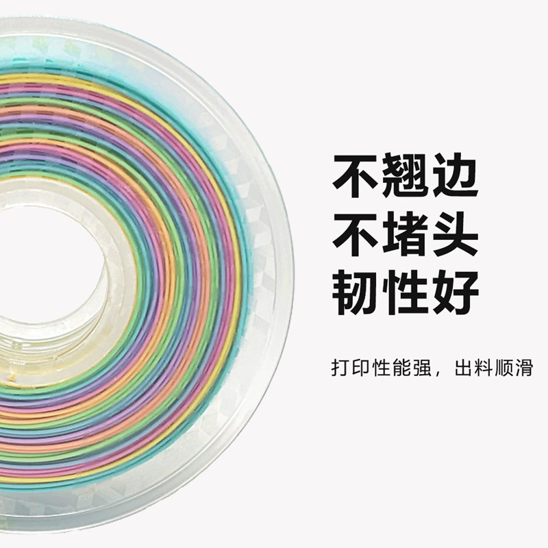 3DSWAY Rainbow printer, wire, 3D printing, PLA, gradient, 1.75mm