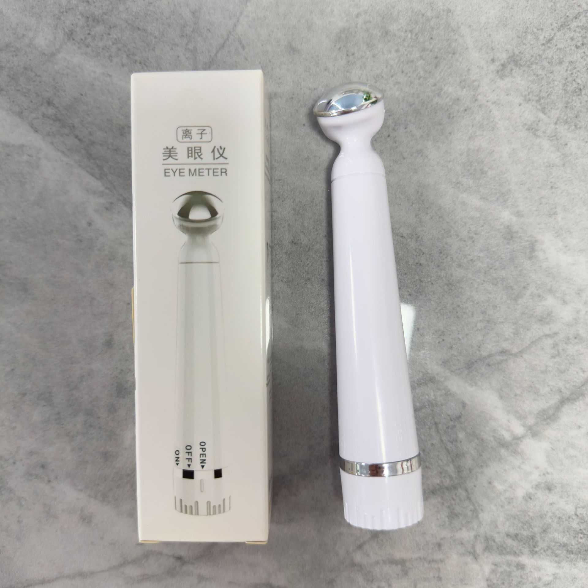 Dispositivo de belleza ocular superventas transfronterizo, masajeador de ojos, dispositivo de belleza para el hogar, aplicador de crema para ojos, lápiz de belleza, mini plancha. image 11