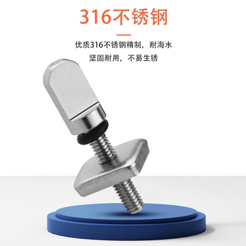 Tailrudder Screw, Surfing Equipment Accessories, Thumb Screw, Surfboard Screw, Fin Screw