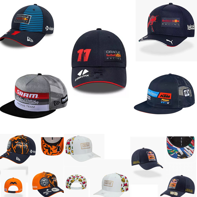 2025 New Red Bull Racing F1 Formula Racing Cap Verstappen Driver's Version Baseball Cap Formula One