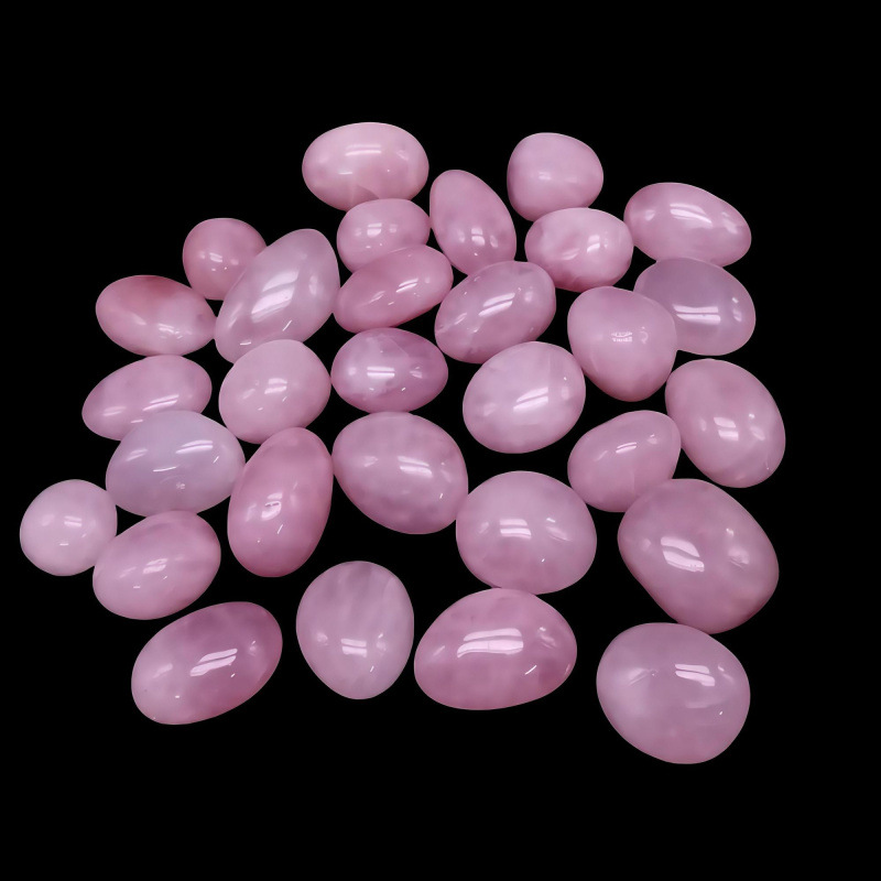 Piedra de lluvia natural colorida piedra rosa guijarro roca pequeña decoración acuario hidropónico de maceta