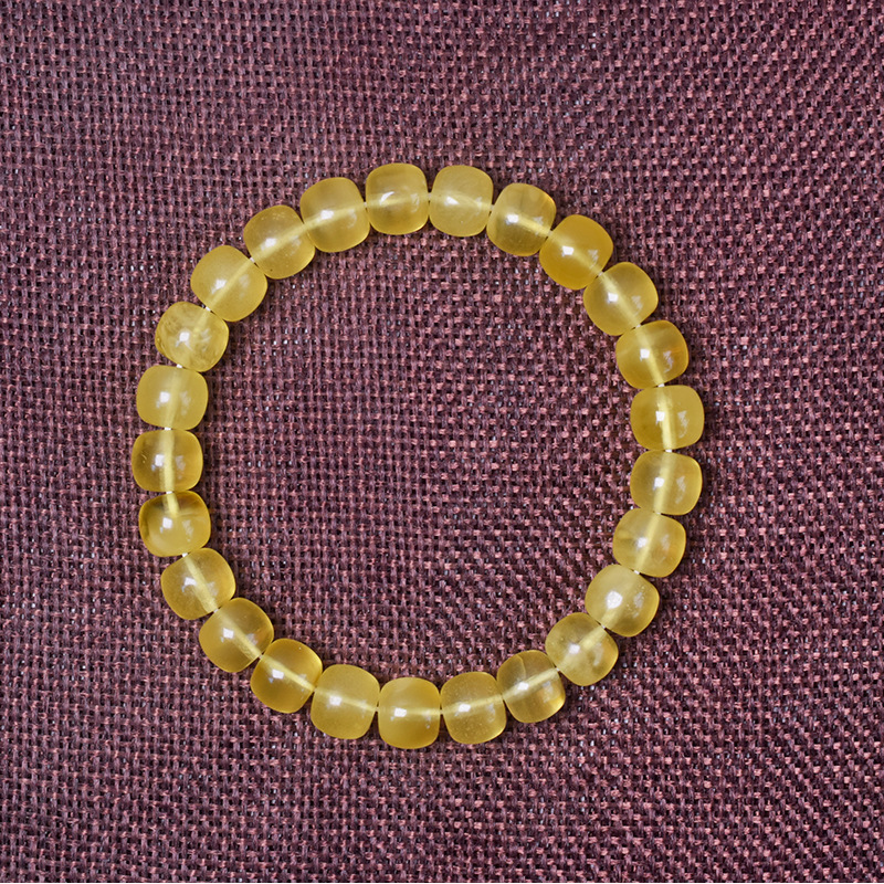 06/금 꼬임 꿀 팔찌 구슬 크기 약 8+mm/무게 약 8g