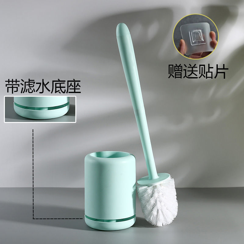 トイレブラシ、家庭用死角なしトイレブラシ、柔らかい毛の長柄トイレブラシ、壁掛けトイレ掃除ブラシ|undefined