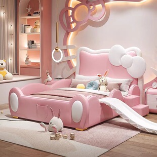 ��ͯ��ͨŮ����������ɫKitty؈ĸ�댍ľ1.5�׭h��Ƥ�|�o��ƴ����