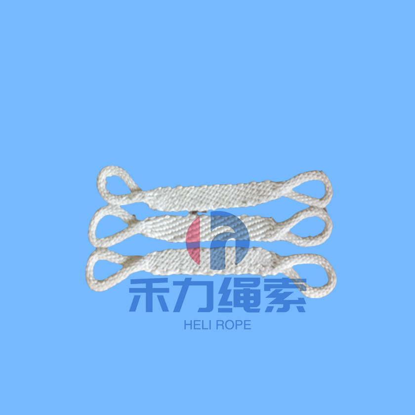 J810 Flat 5-Ton Lifting Capacity Ultra-Soft 1 Double Buckle Handmade Lifting Sling Nylon Sling Crane Not Resistant to G3