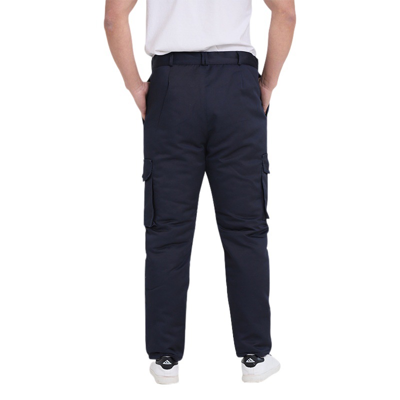 Winter cotton pants new thick warm men's and women's pants side with pocket overalls cotton pants manufacturers in stock wholesale