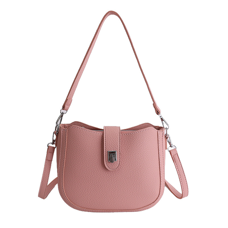 Lichi de alta sensación bolso de cubo de mano mujer 2026 venta caliente nueva moda lujosa versátil bolso de hombro image 18