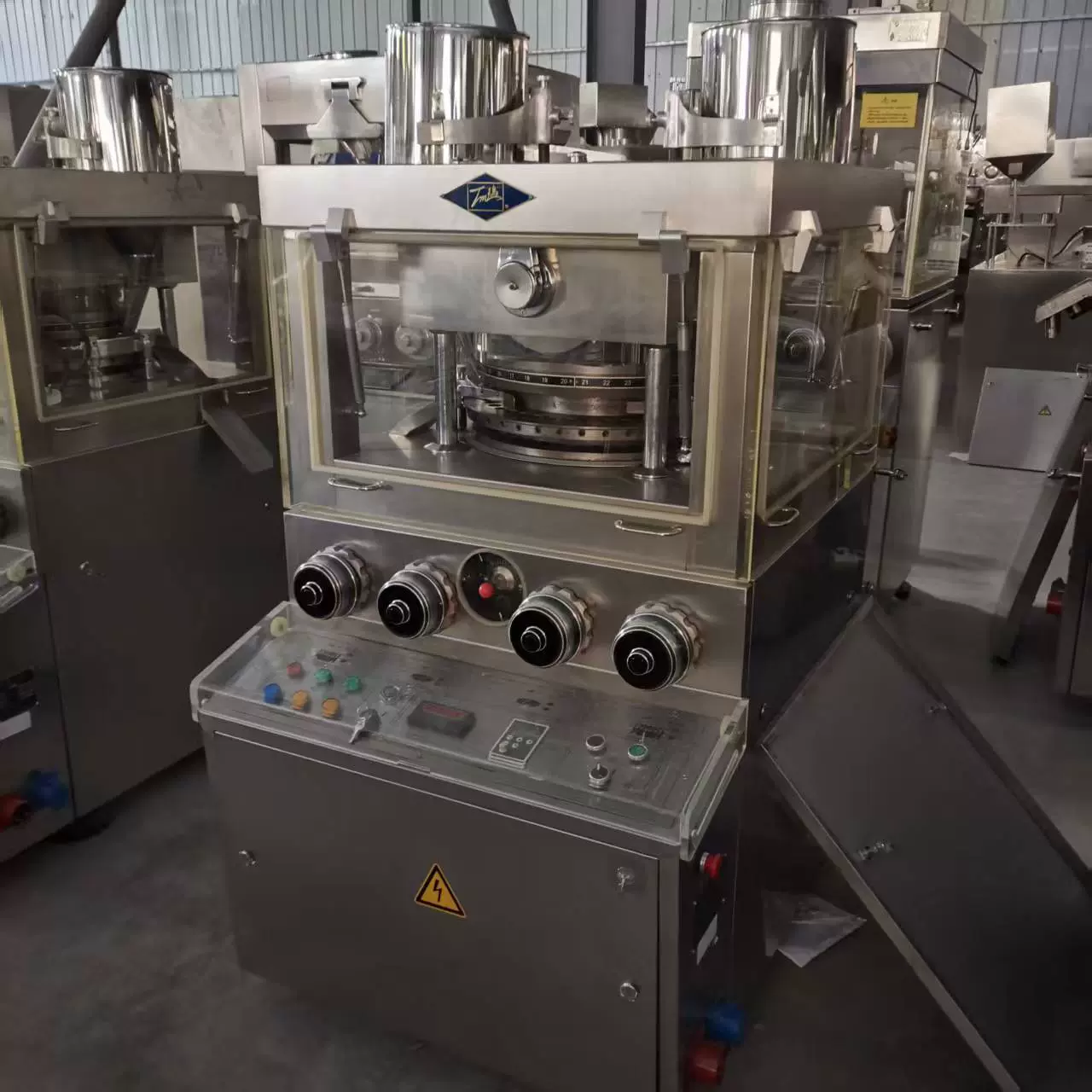 出售二手旋转式压片机 31冲旋转式压片机 制药压片机 高速旋转压