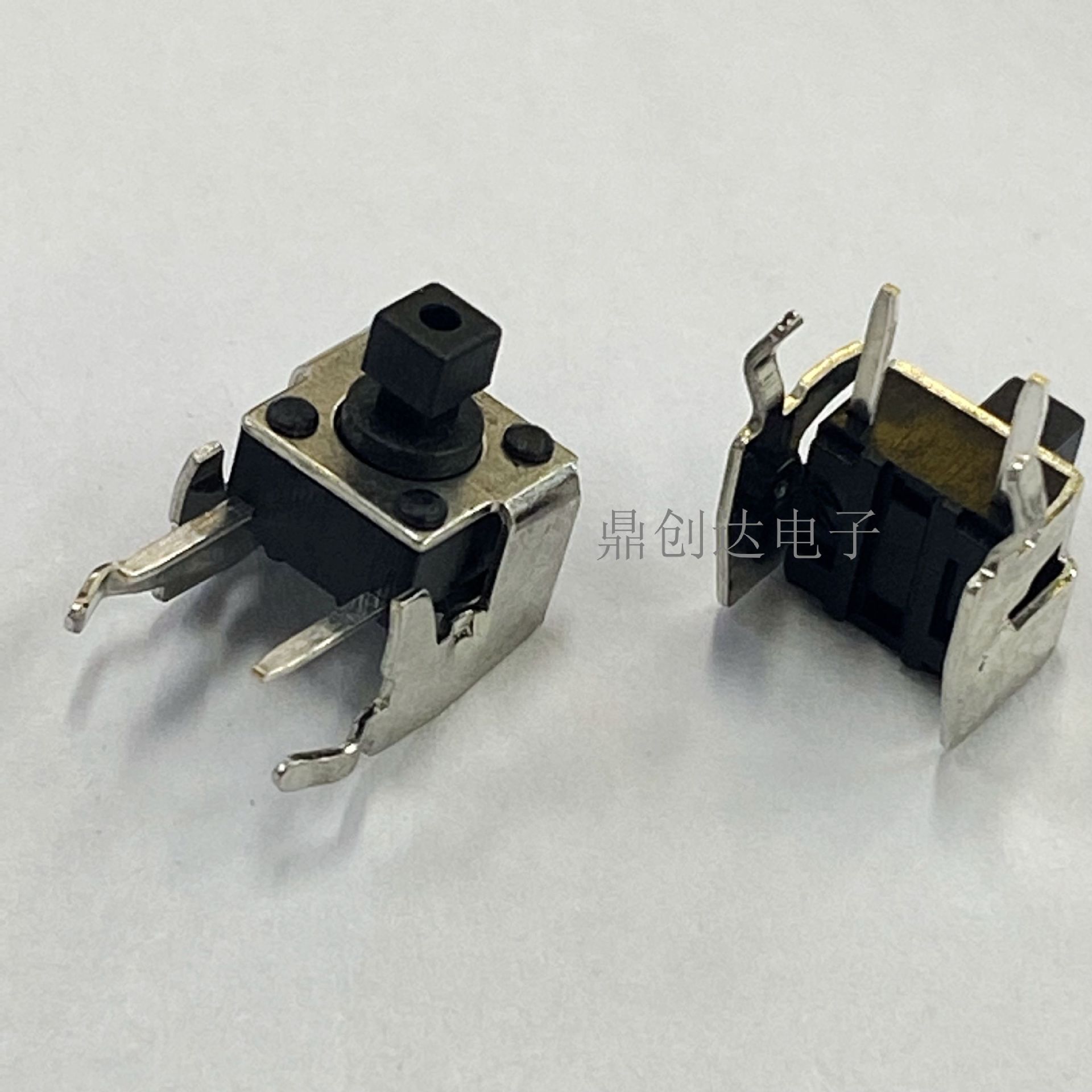厂家直销 高品质 轻触开关 6x6X7.3方头支架开关 按钮开关 按键开