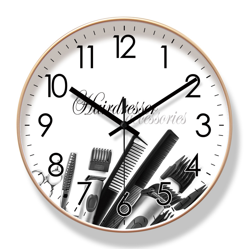 [초저소음 블루 코어 시계] 6250-B 골드 프레임