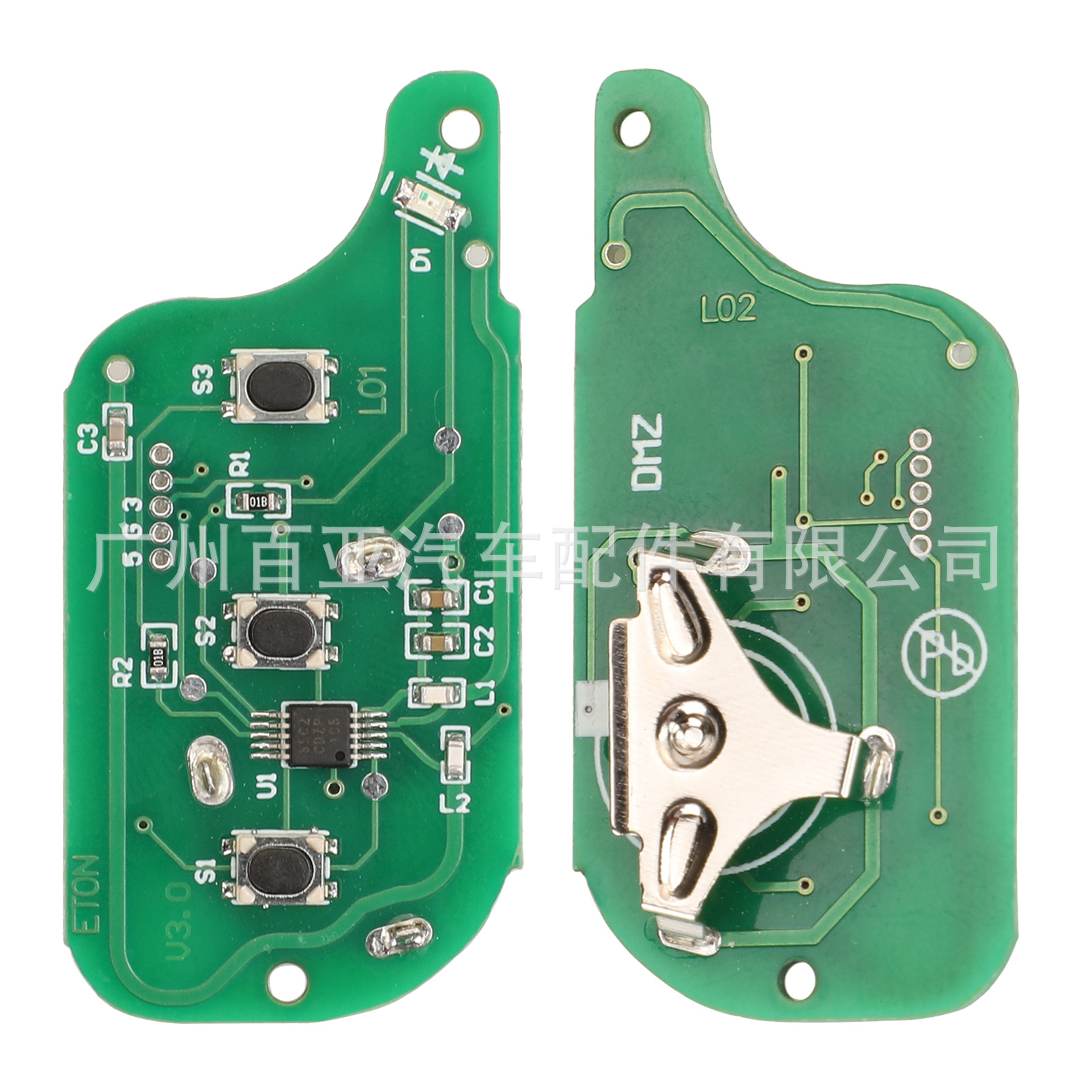 For 3 Keys Great Wall Folding Remote Control Car Key ID48 Chip 433 Frequency