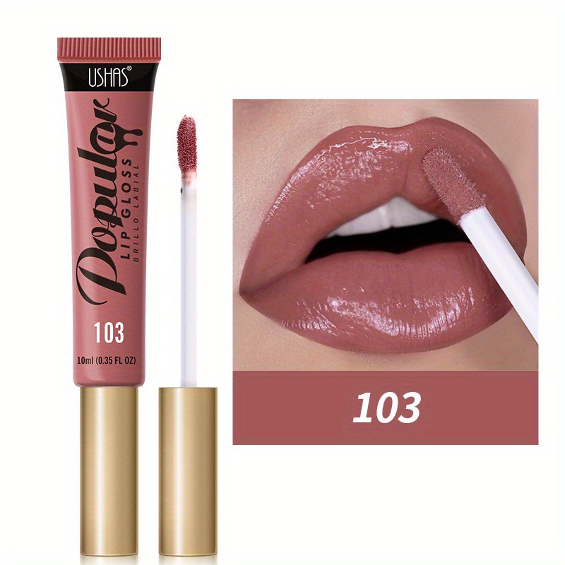 21g Weight Lip Glaze Type Of Cosmetics Plastic Material Multicolor Pattern Casual, Vacation Style Casual Vacation Multicolor Plastic Lip Glaze 11
