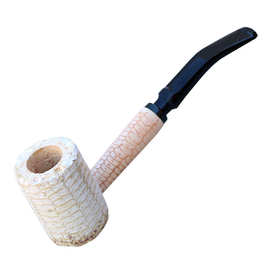 烟具玉米烟斗密苏里型弯式直式斗老式海泡石男士礼品礼物多色选