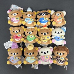 20周年記念東京ステーション リラックマ店長シリーズ ハンドジェイド再販 貪欲なクマ ぬいぐるみ ペンダント バッグ ペンダント