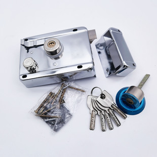 Factory wholesale exterior lock garage door lock storage room door lock iron door lock