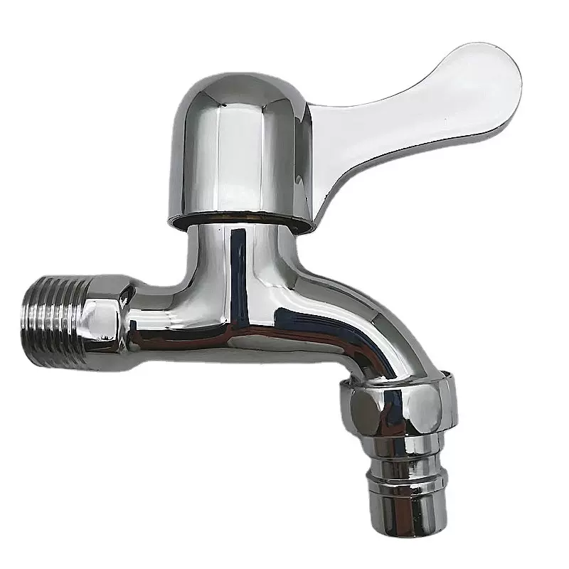 电镀工程款洗衣机水龙头阳台卫生间入墙快开水龙头4分快开水咀