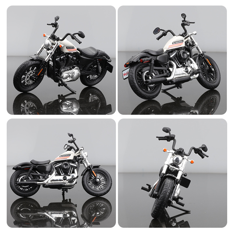 Maisto Me驰 1: 18 Harley 2022 gran resorte simulación de aleación base modelo de motocicleta al por mayor regalo