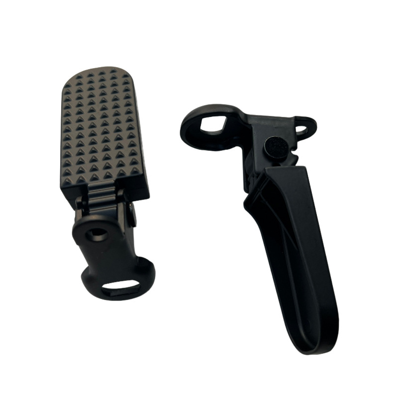Suitable for Most National Standard Electric Bicycles, the Rear Seat Can Be Modified to Include Folding Foot Pedals and Footrests