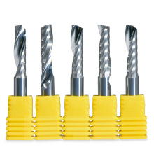 3.175钨钢单刃螺旋铣刀电脑数控雕刻机刀具单刃MDF雕刻刀深孔加工