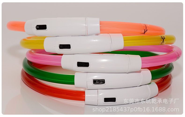 Light-up collar type-c charging