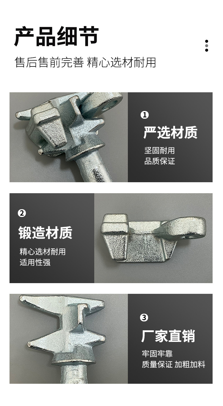 Container Door Lock 1.0inch Forged Lock Head Lock Seat Lock Head Truck Label Box Door Locks Lock Head Lock Accessories Lock