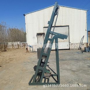 Sand tipping bucket elevator starch canning feeder stainless steel chain type single bucket elevator
