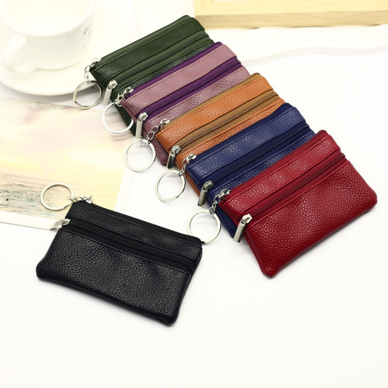 Korean Style Wallet Mini Fashion Coin Purse Women's Thin Short Clutch Key Bag Card Bag Coin Bag Manufacturer