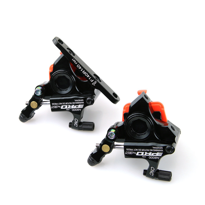 Freno de disco de cable hidráulico IIIPRO Freno de aceite de carretera de montaje plano CNC freno bilateral freno manual freno mecánico